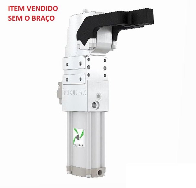 GRAMPO PNEUMÁTICO POWER CLAMP DIAMETRO 63 mm SEM BRAÇO Pneumax