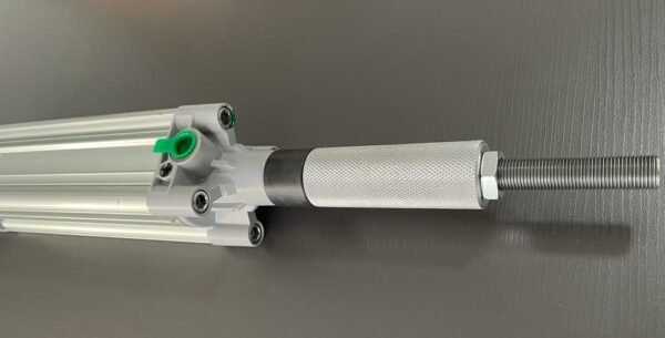 CILINDRO ISO Ø63X200mm DUPLA AÇÃO MAGNÉTICO com ajuste de curso